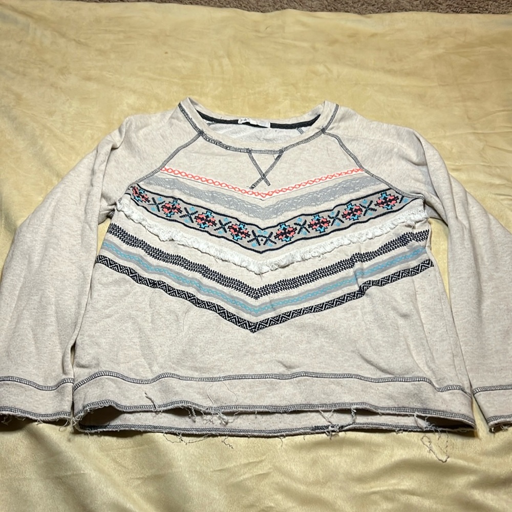 Cream sweater